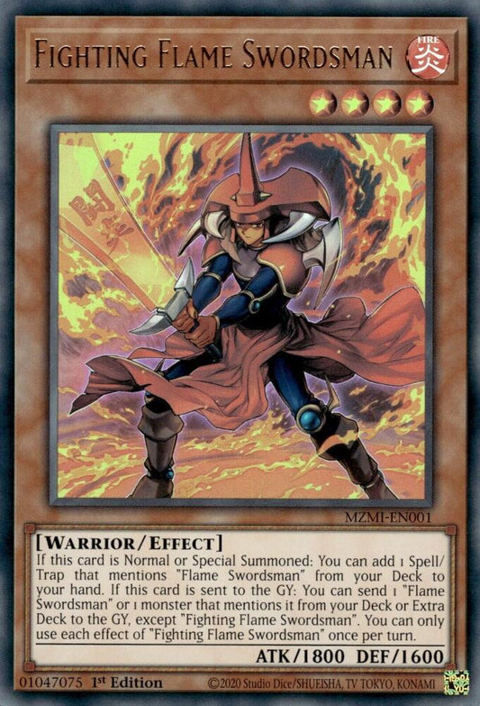 Fighting Flame Swordsman - Maze of Millennia (MZMI)