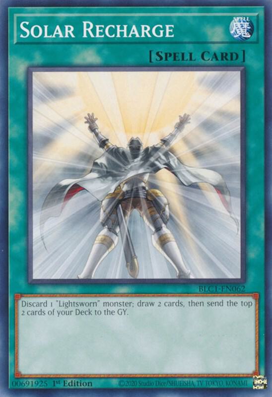 Solar Recharge - Battles of Legend: Chapter 1 (BLC1)