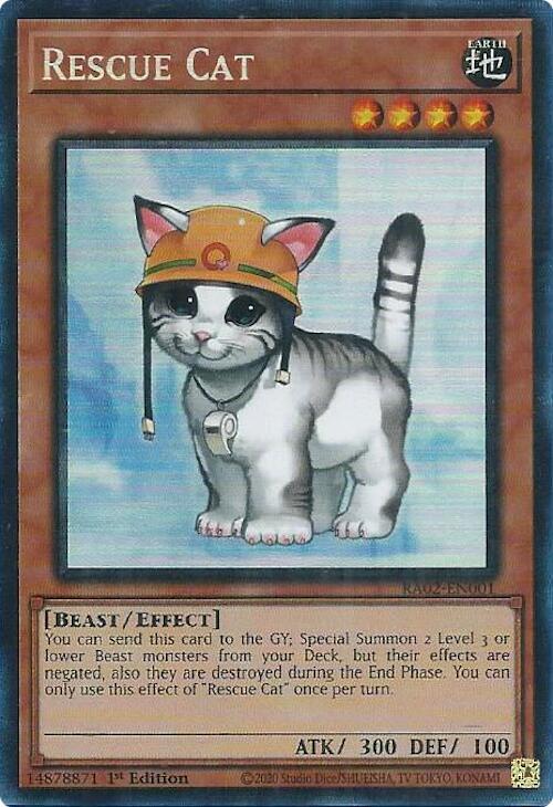 Rescue Cat (PCR) - 25th Anniversary Rarity Collection II (RA02)