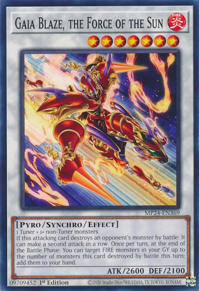 Gaia Blaze, the Force of the Sun - 25th Anniversary Tin: Dueling Mirrors (MP24)