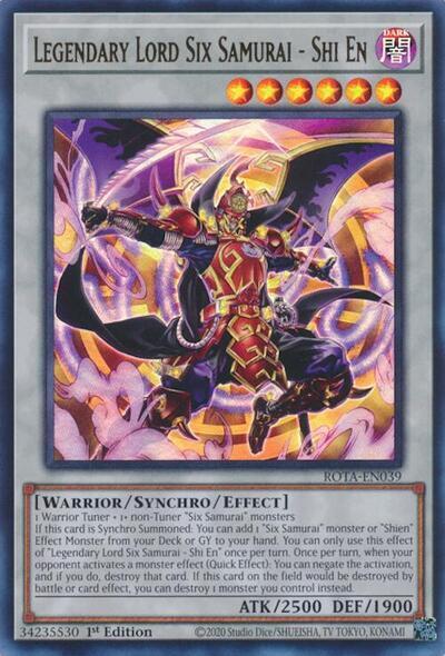 Legendary Lord Six Samurai - Shi En - Rage of the Abyss (ROTA)