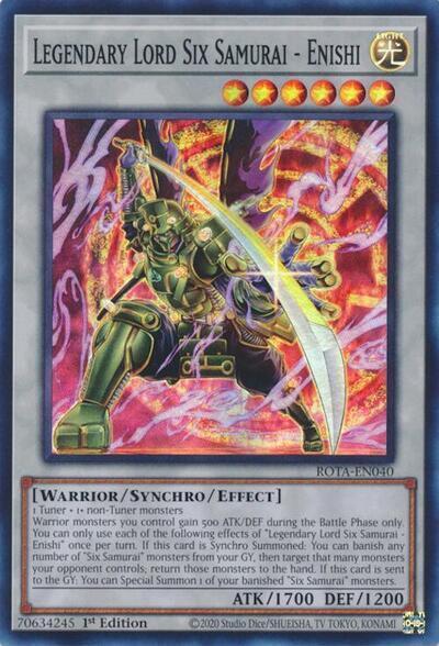 Legendary Lord Six Samurai - Enishi - Rage of the Abyss (ROTA)