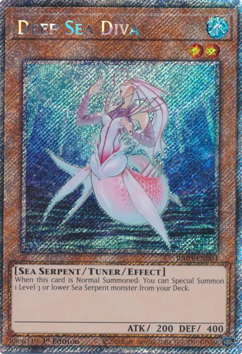 Deep Sea Diva (Platinum Secret Rare) - Quarter Century Bonanza (RA03)