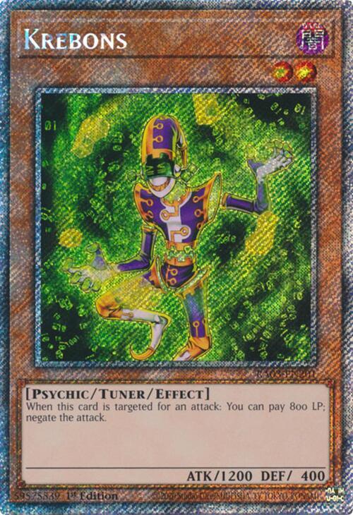 Krebons (Platinum Secret Rare) - Quarter Century Bonanza (RA03)