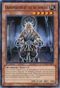 Grandmaster of the Six Samurai - Structure Deck: Samurai Warlords (SDWA)