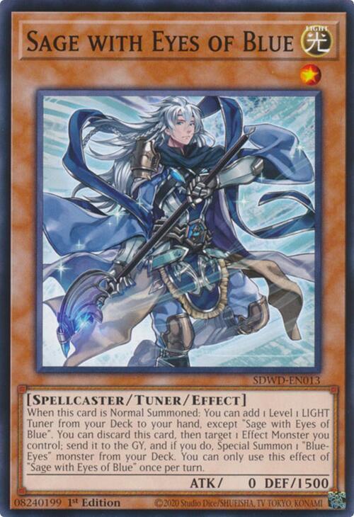 Sage with Eyes of Blue - Structure Deck: Blue-Eyes White Destiny (SDWD)