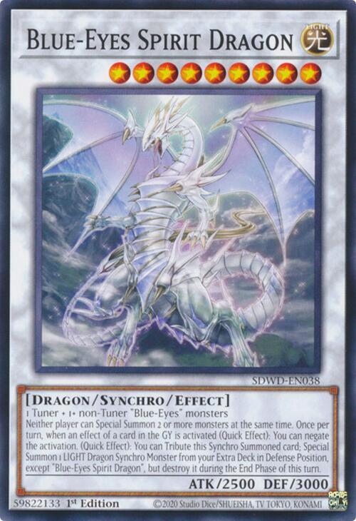 Blue-Eyes Spirit Dragon - Structure Deck: Blue-Eyes White Destiny (SDWD)