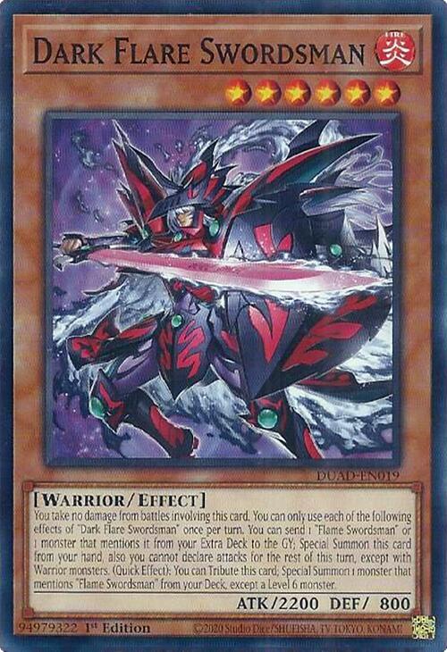 Dark Flare Swordsman - Duelist's Advance (DUAD)