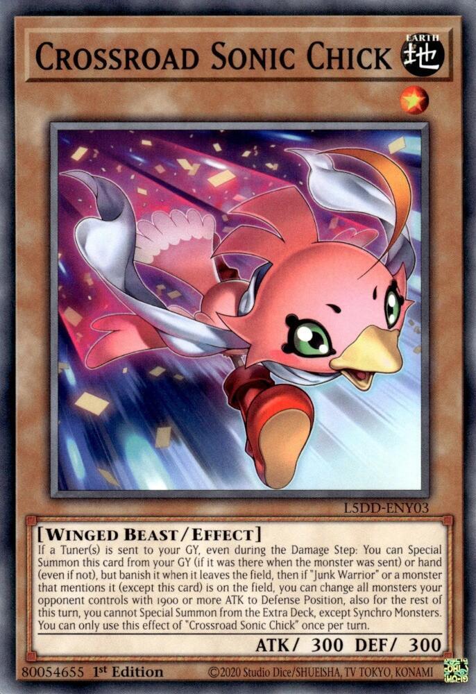 Crossroad Sonic Chick - Legendary 5D's Decks (L5DD)