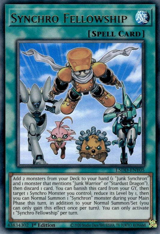 Synchro Fellowship - Legendary 5D's Decks (L5DD)