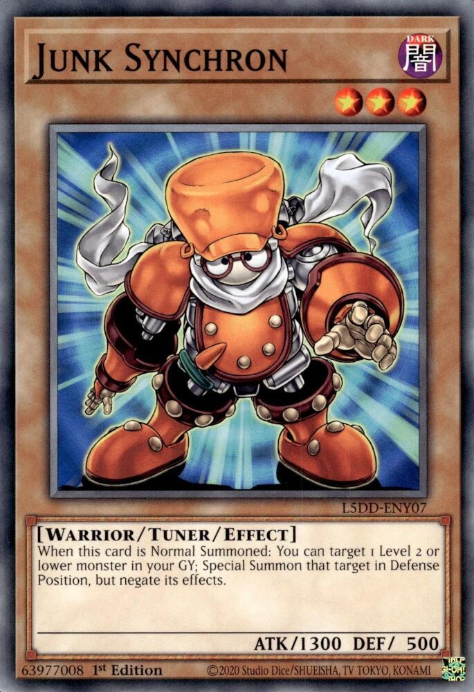 Junk Synchron - Legendary 5D's Decks (L5DD)