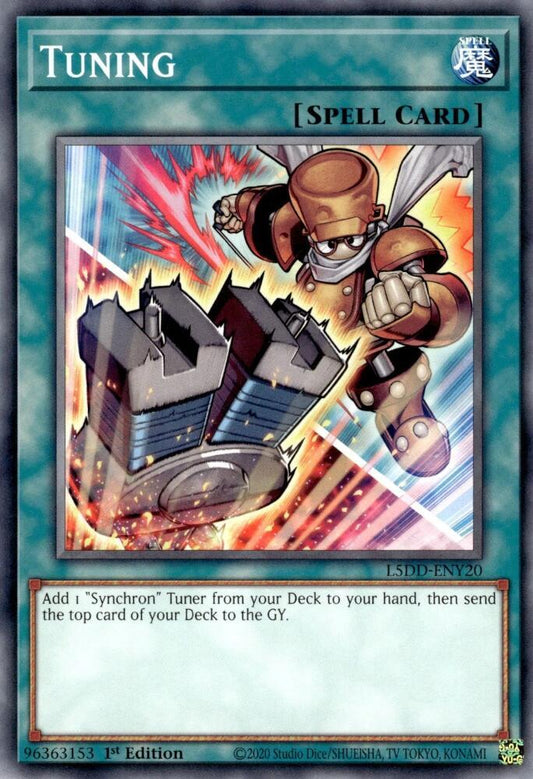 Tuning (Alternate Art) - Legendary 5D's Decks (L5DD)