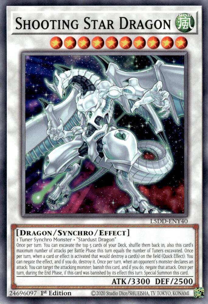 Shooting Star Dragon - Legendary 5D's Decks (L5DD)
