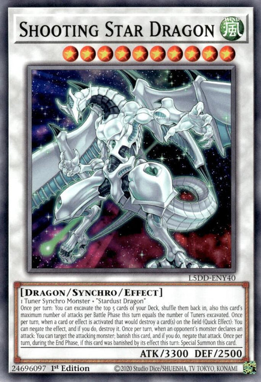 Shooting Star Dragon - Legendary 5D's Decks (L5DD)