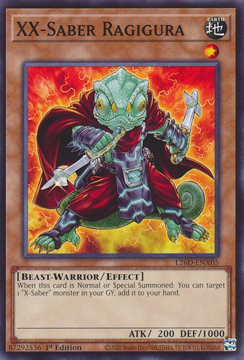 XX-Saber Ragigura - Legendary Modern Decks 2026 (L26D)