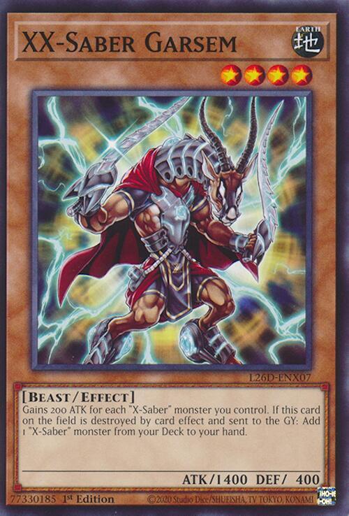 XX-Saber Garsem - Legendary Modern Decks 2026 (L26D)