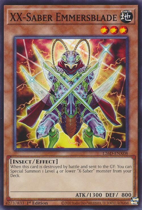 XX-Saber Emmersblade - Legendary Modern Decks 2026 (L26D)