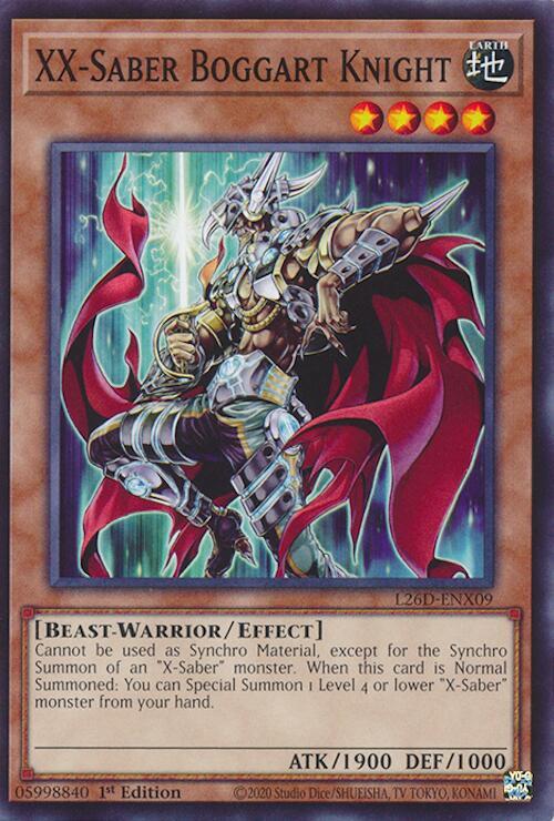 XX-Saber Boggart Knight - Legendary Modern Decks 2026 (L26D)