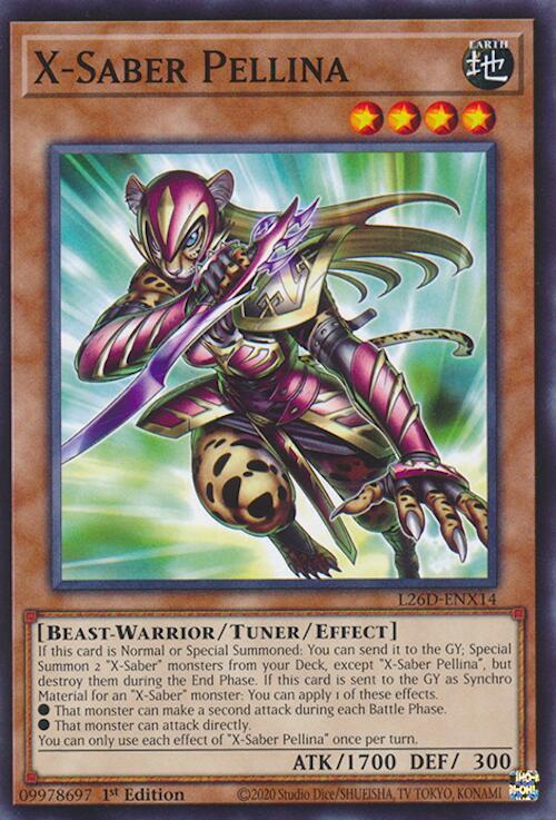 X-Saber Pellina - Legendary Modern Decks 2026 (L26D)