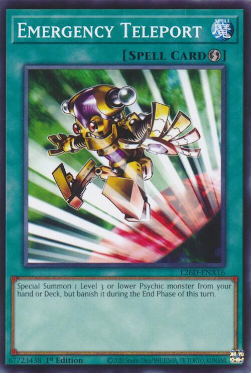 Emergency Teleport - Legendary Modern Decks 2026 (L26D)