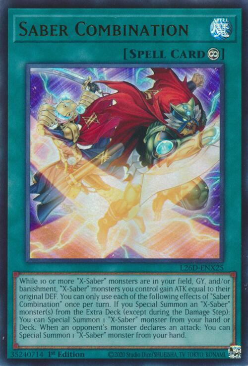 Saber Combination - Legendary Modern Decks 2026 (L26D)