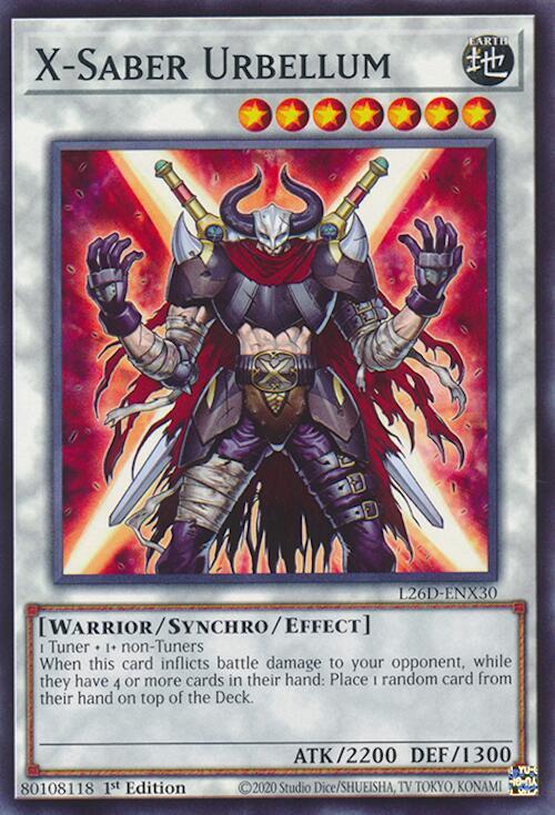 X-Saber Urbellum - Legendary Modern Decks 2026 (L26D)