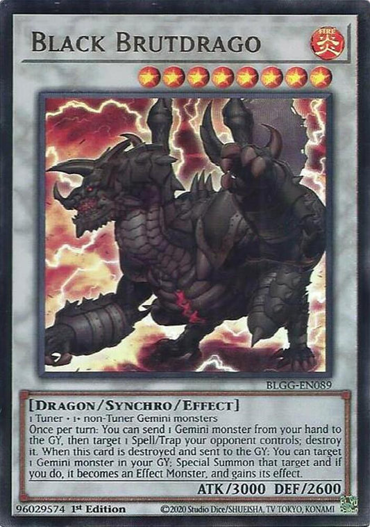 Black Brutdrago - Battles of Legend: Glorious Gallery (BLGG)