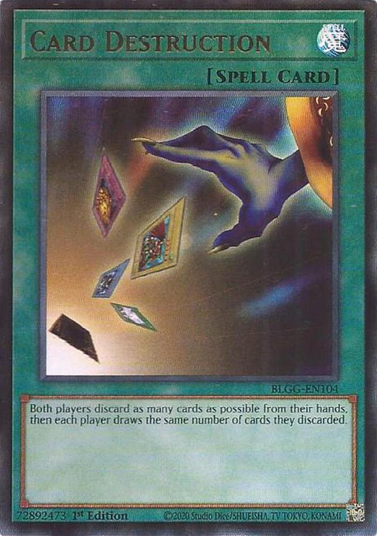 Card Destruction - Battles of Legend: Glorious Gallery (BLGG)