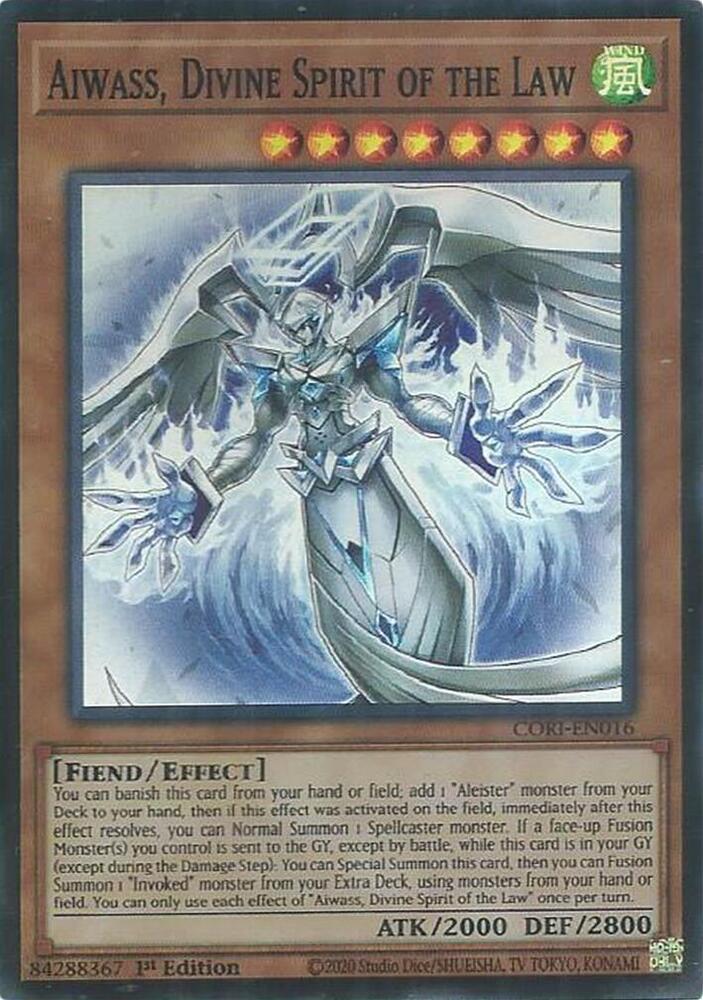 Aiwass, Divine Spirit of the Law - Chaos Origins (CORI)