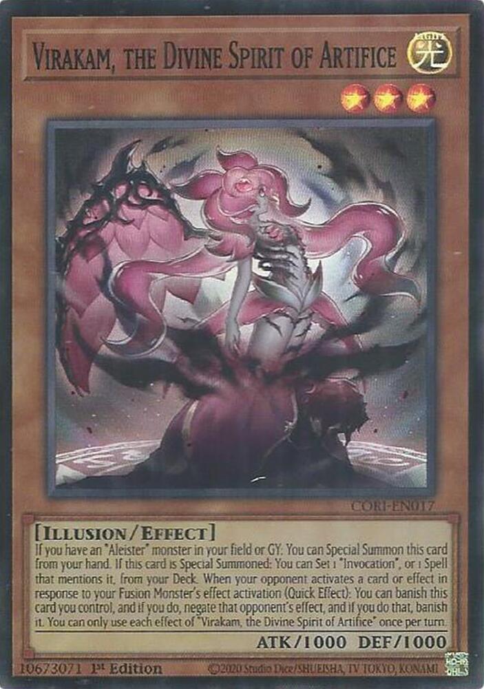 Virakam, the Divine Spirit of Artifice - Chaos Origins (CORI)