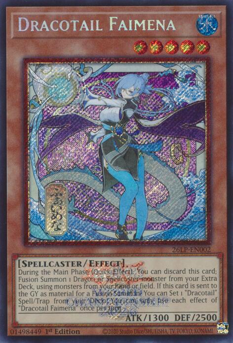 Dracotail Faimena (Emblazoned Alternate Art) - Limited Pack World Championship 2026 (26LP)