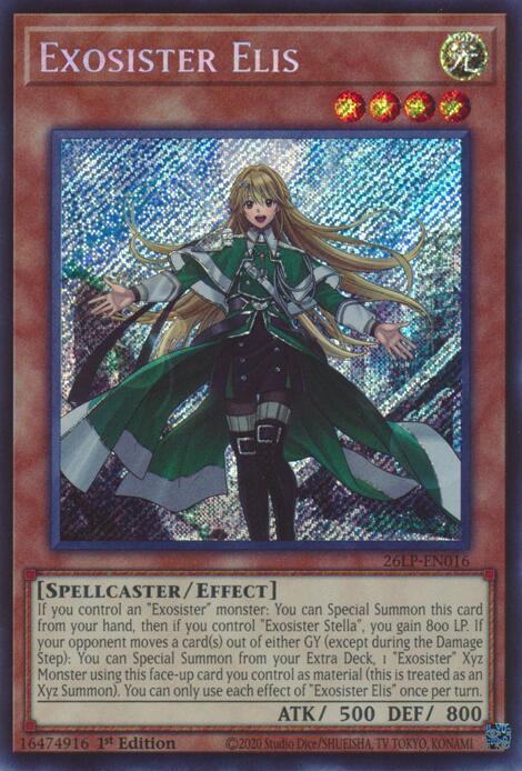 Exosister Elis (Secret Rare) - Limited Pack World Championship 2026 (26LP)
