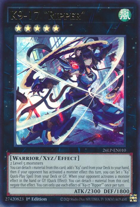 K9-17 "Ripper" - Limited Pack World Championship 2026 (26LP)