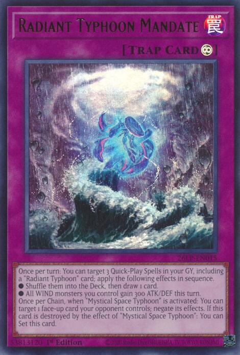 Radiant Typhoon Mandate - Limited Pack World Championship 2026 (26LP)