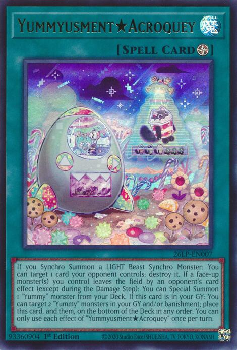 YummyusmentAcroquey - Limited Pack World Championship 2026 (26LP)