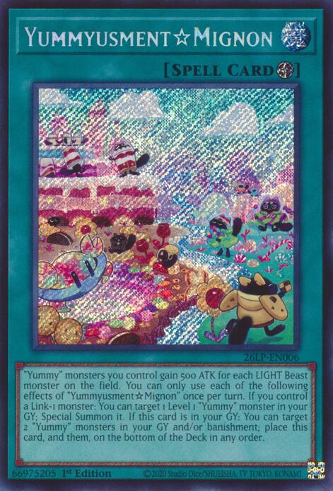 YummyusmentMignon (Secret Rare) - Limited Pack World Championship 2026 (26LP)