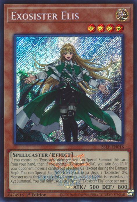 Exosister Elis (Emblazoned Secret Rare) - Limited Pack World Championship 2026 (26LP)