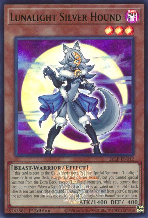 Lunalight Silver Hound (Emblazoned) - Limited Pack World Championship 2026 (26LP)