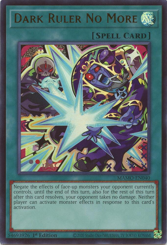 Dark Ruler No More - Magnificent Monsters (MAMO)