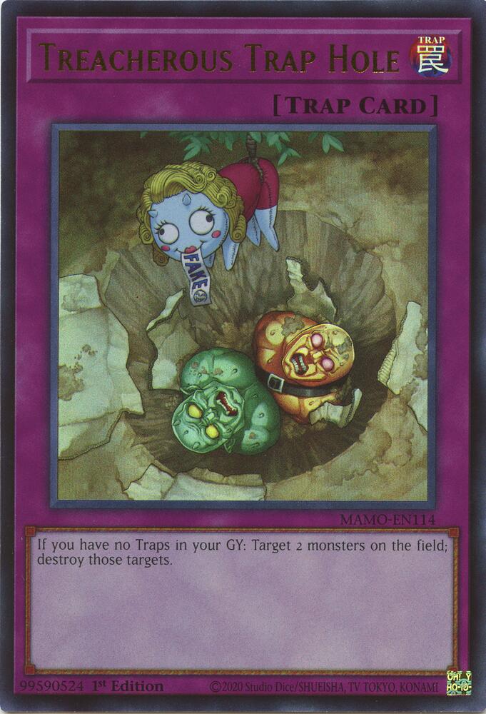 Treacherous Trap Hole - Magnificent Monsters (MAMO)