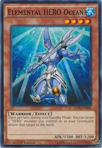 Elemental HERO Ocean - Structure Deck: HERO Strike (SDHS)