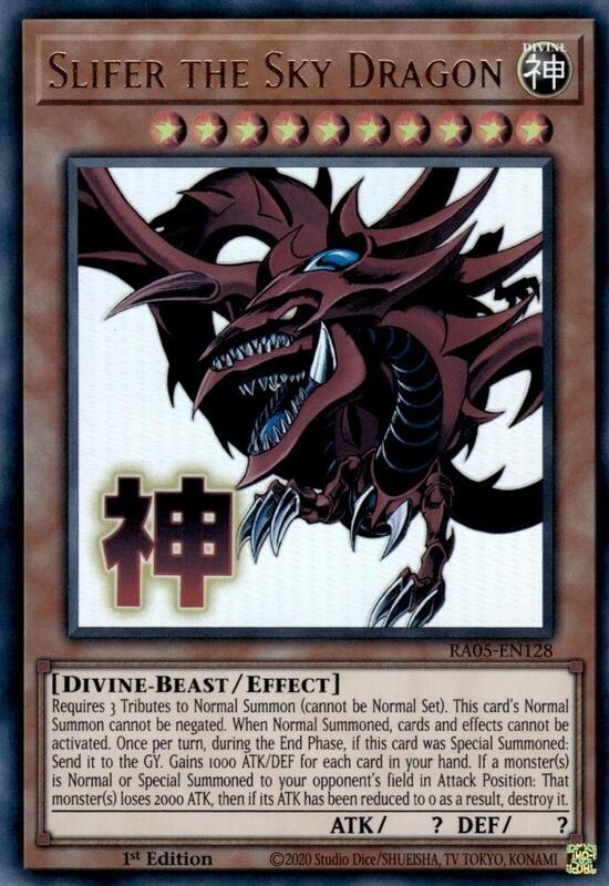 Slifer the Sky Dragon - Rarity Collection 5 (RA05)