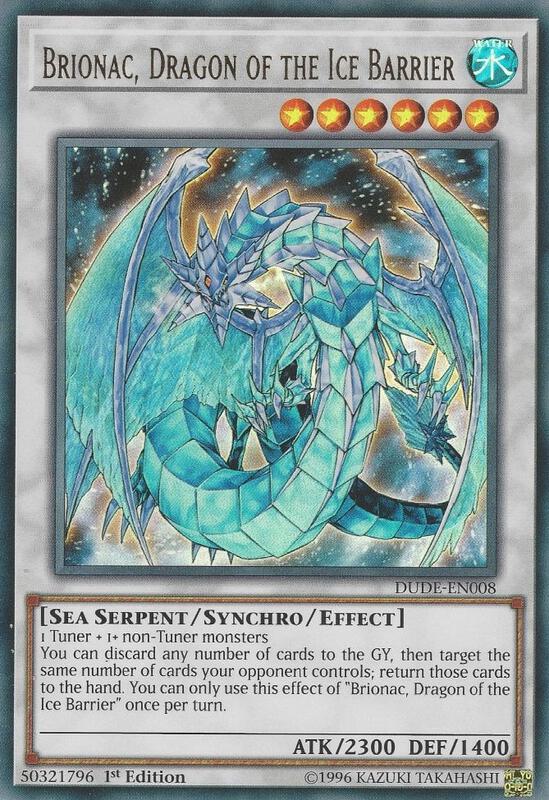 Brionac, Dragon of the Ice Barrier - Duel Devastator (DUDE)