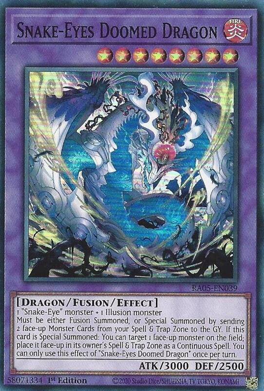 Snake-Eyes Doomed Dragon - Rarity Collection 5 (RA05)