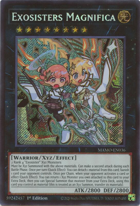 Exosisters Magnifica (Secret Rare) - Magnificent Monsters (MAMO)